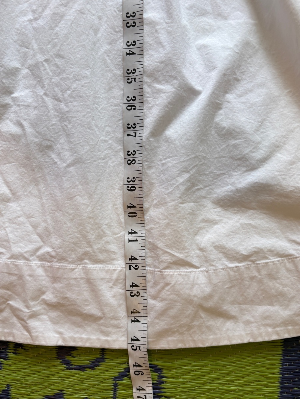 Aritzia Babaton Brighton Poplin White Midi Dress with 3/4 Sleeves XS Fit & Flare - Picture 15 of 15